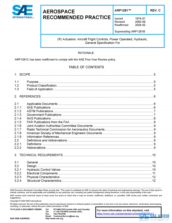 SAE ARP 1281 Series PDF