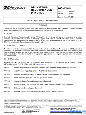 SAE ARP 1836 Series PDF