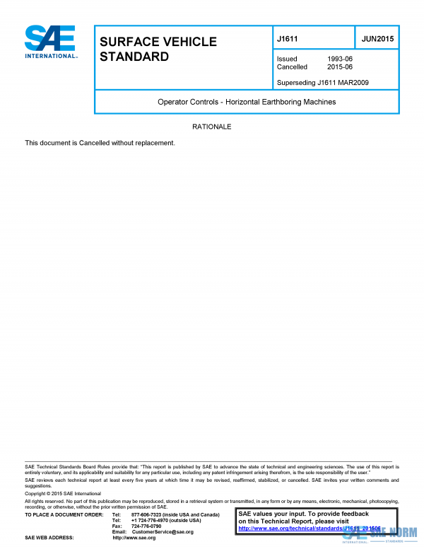 SAE J 1611 Series PDF