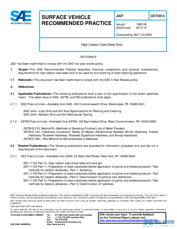 SAE J 827 Series PDF
