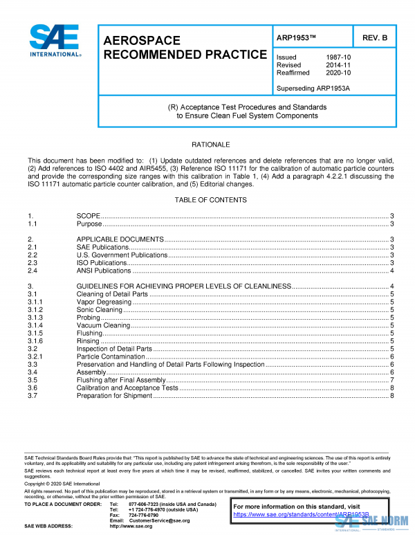 SAE ARP 1953 Series PDF