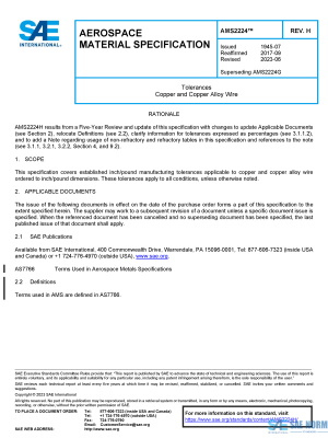 SAE AMS 2224 Series PDF