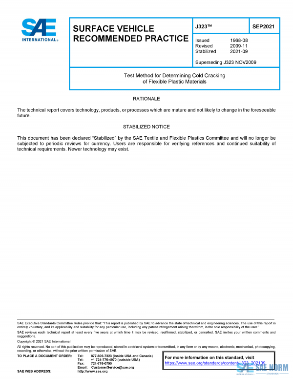 SAE J 323 Series PDF