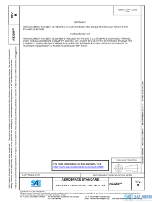 SAE AS 3269 Series PDF