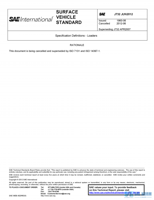 SAE J 732 Series PDF