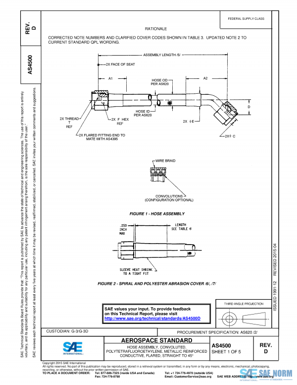 SAE AS 4500 Series PDF