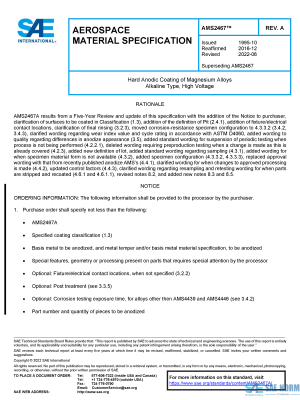 SAE AMS 2467 Series PDF