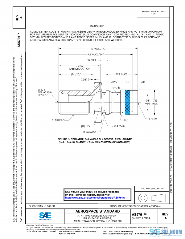 SAE AS 5791 Series PDF