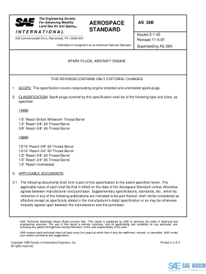 SAE AS 28 Series PDF