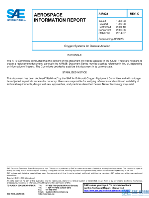 SAE AIR 822 Series PDF