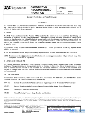 SAE ARP 5918 Series PDF