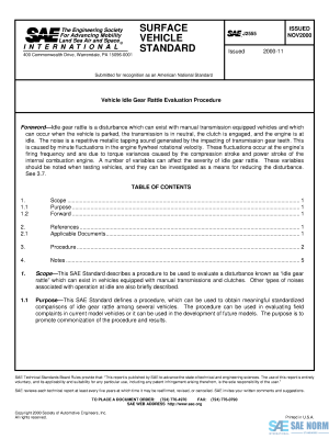 SAE J 2555 Series PDF