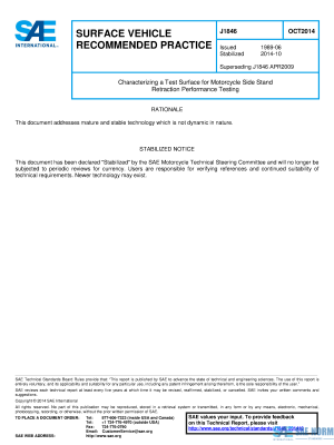 SAE J 1846 Series PDF