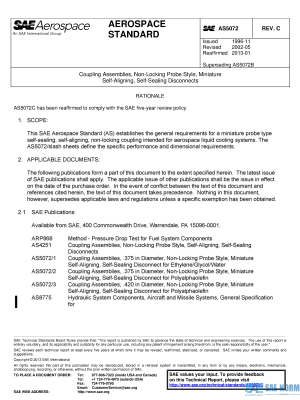 SAE AS 5072 Series PDF