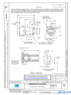 SAE AS 5161 Series PDF