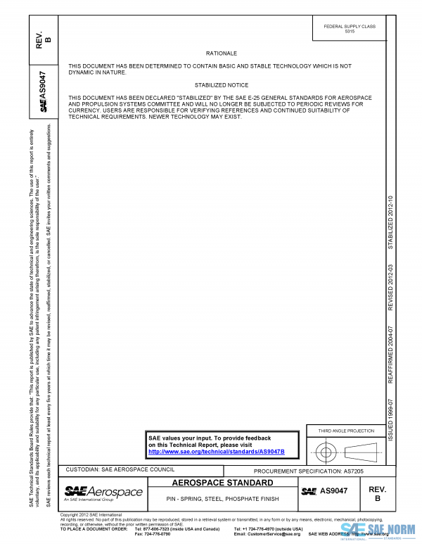SAE AS 9047 Series PDF