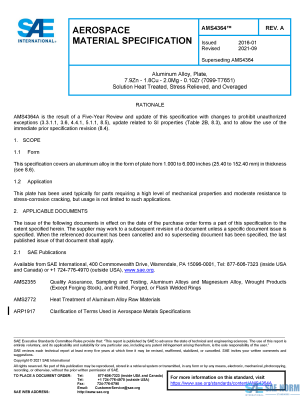 SAE AMS 4364 Series PDF