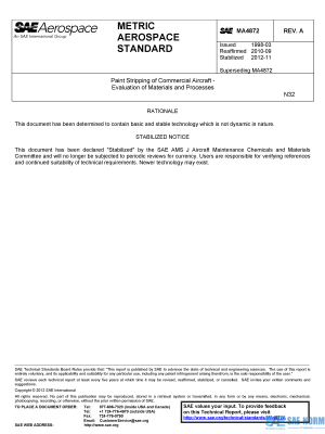 SAE MA 4872 Series PDF