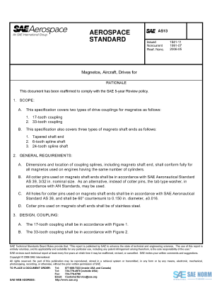 SAE AS 13 Series PDF
