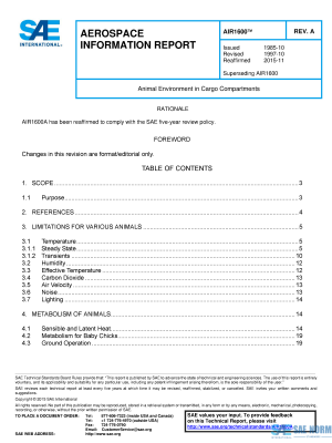 SAE AIR 1600 Series PDF