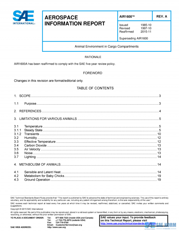 SAE AIR 1600 Series PDF