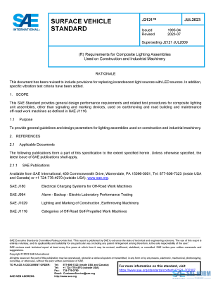 SAE J 2121 Series PDF