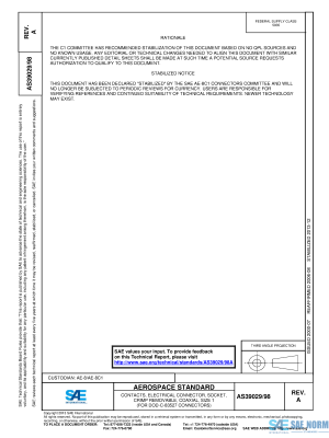SAE AS 39029/98 Series PDF