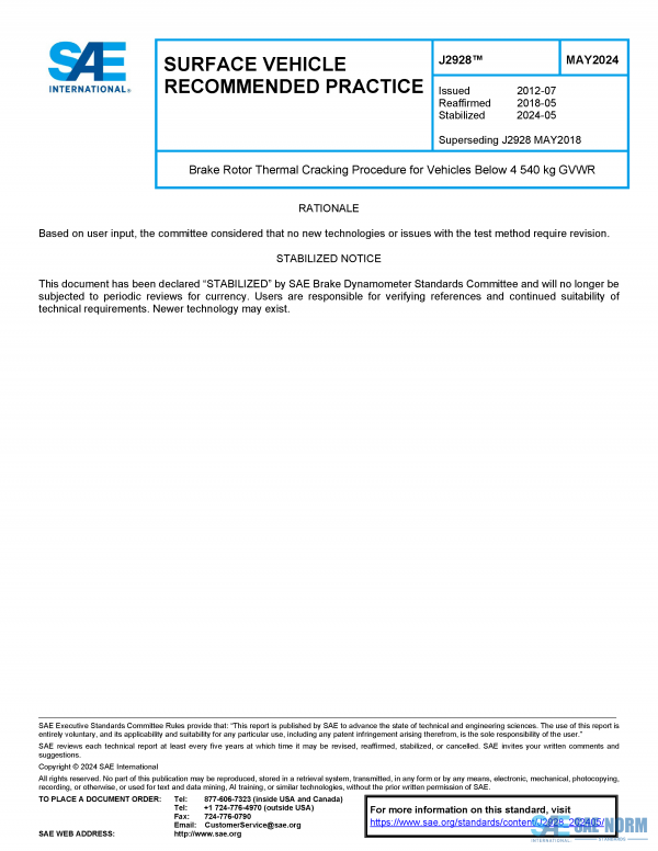 SAE J 2928 Series PDF