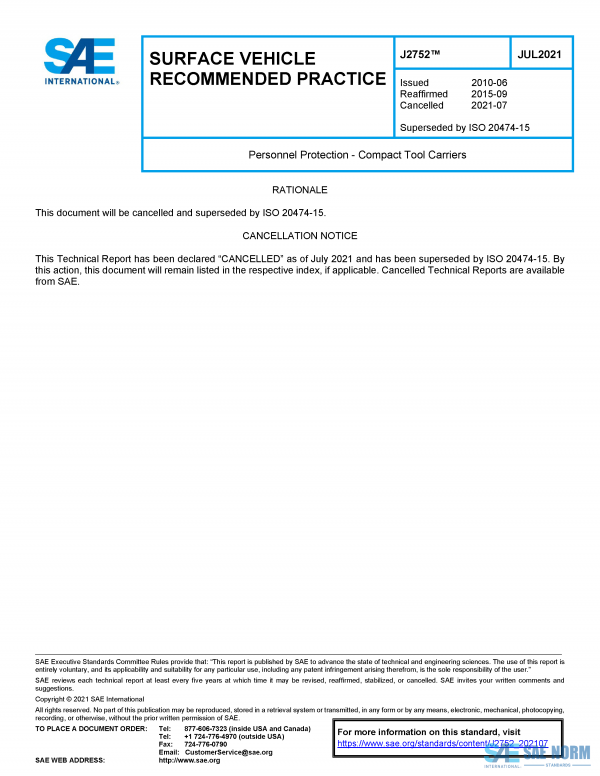 SAE J 2752 Series PDF
