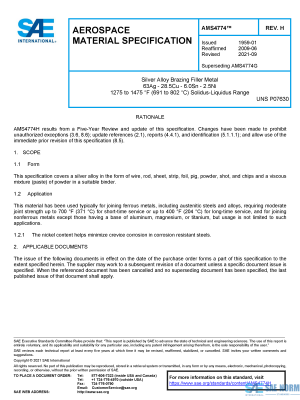 SAE AMS 4774 Series PDF