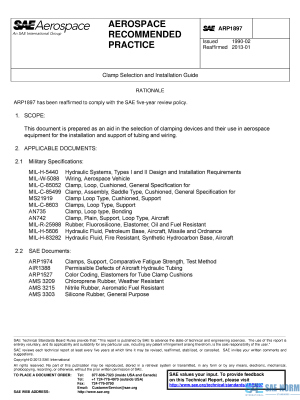 SAE ARP 1897 Series PDF