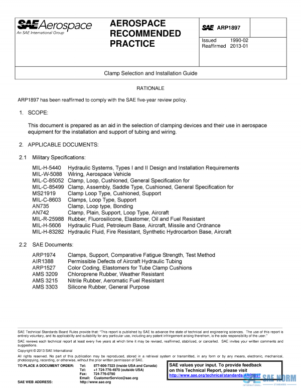 SAE ARP 1897 Series PDF