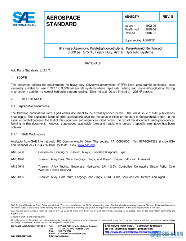 SAE AS 4623 Series PDF