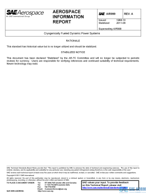 SAE AIR 999 Series PDF