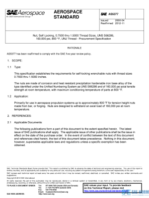 SAE AS 5377 Series PDF