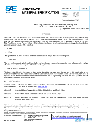 SAE AMS 5801 Series PDF