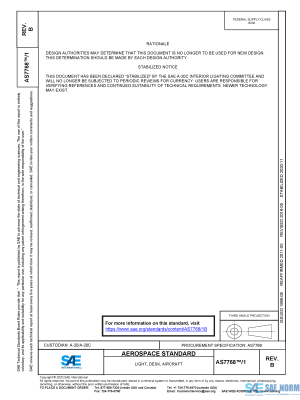 SAE AS 7768/1 Series PDF