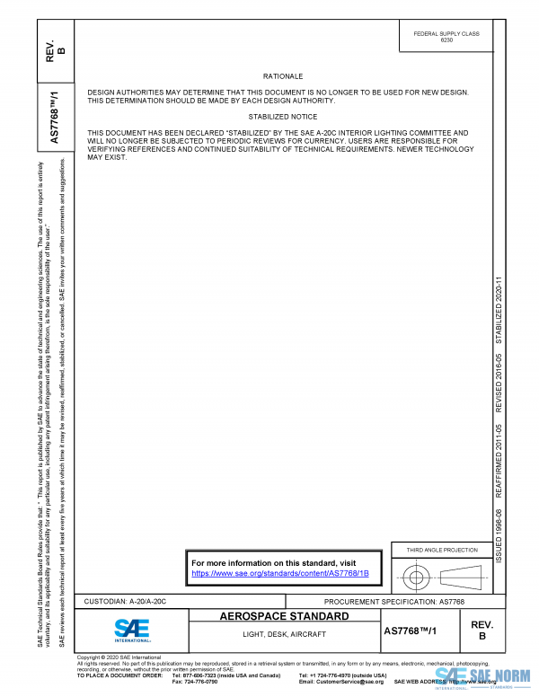 SAE AS 7768/1 Series PDF