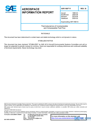 SAE AIR 1168/1 Series PDF