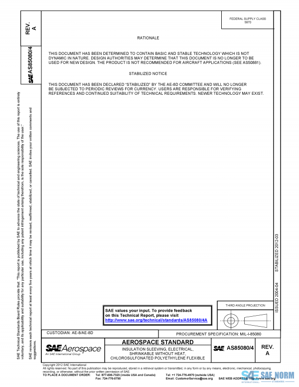 SAE AS 85080/4 Series PDF