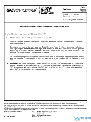 SAE J 2001 Series PDF