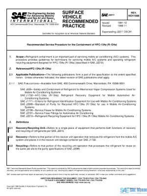 SAE J 2211 Series PDF