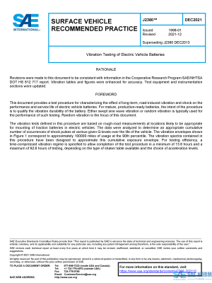 SAE J 2380 Series PDF