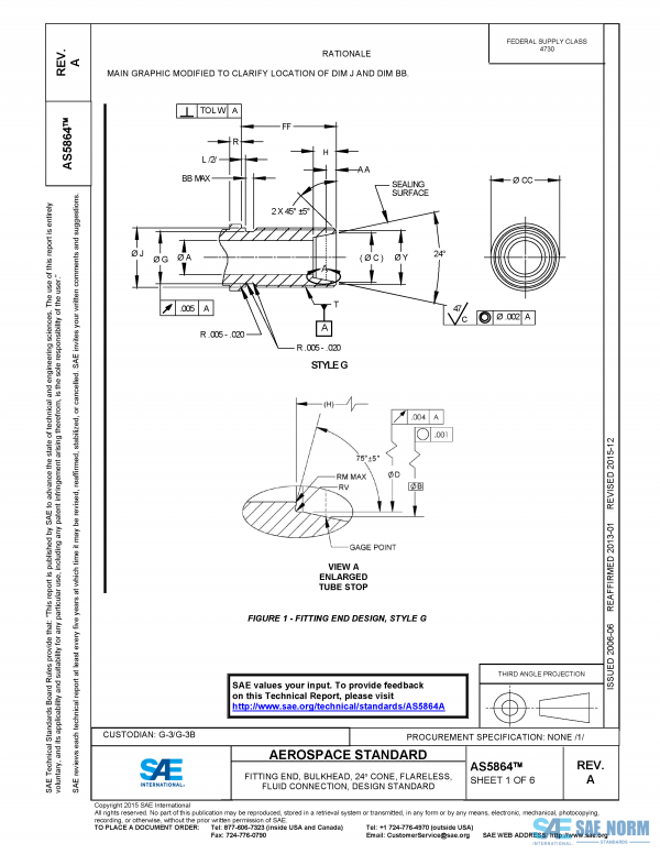 SAE AS 5864 Series PDF