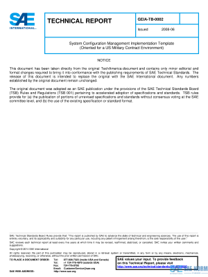 SAE GEIATB 0002 Series PDF