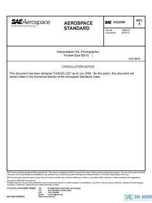 SAE AS 22598 Series PDF