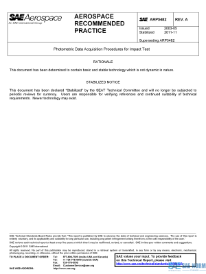 SAE ARP 5482 Series PDF