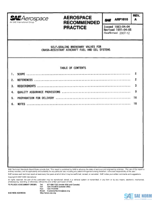SAE ARP 1616 Series PDF