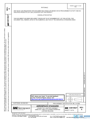 SAE AS 81582/7 Series PDF