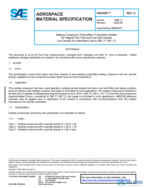 SAE AMS 3281 Series PDF